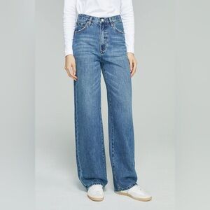 Classic Blue Straight Leg Women's Jeans